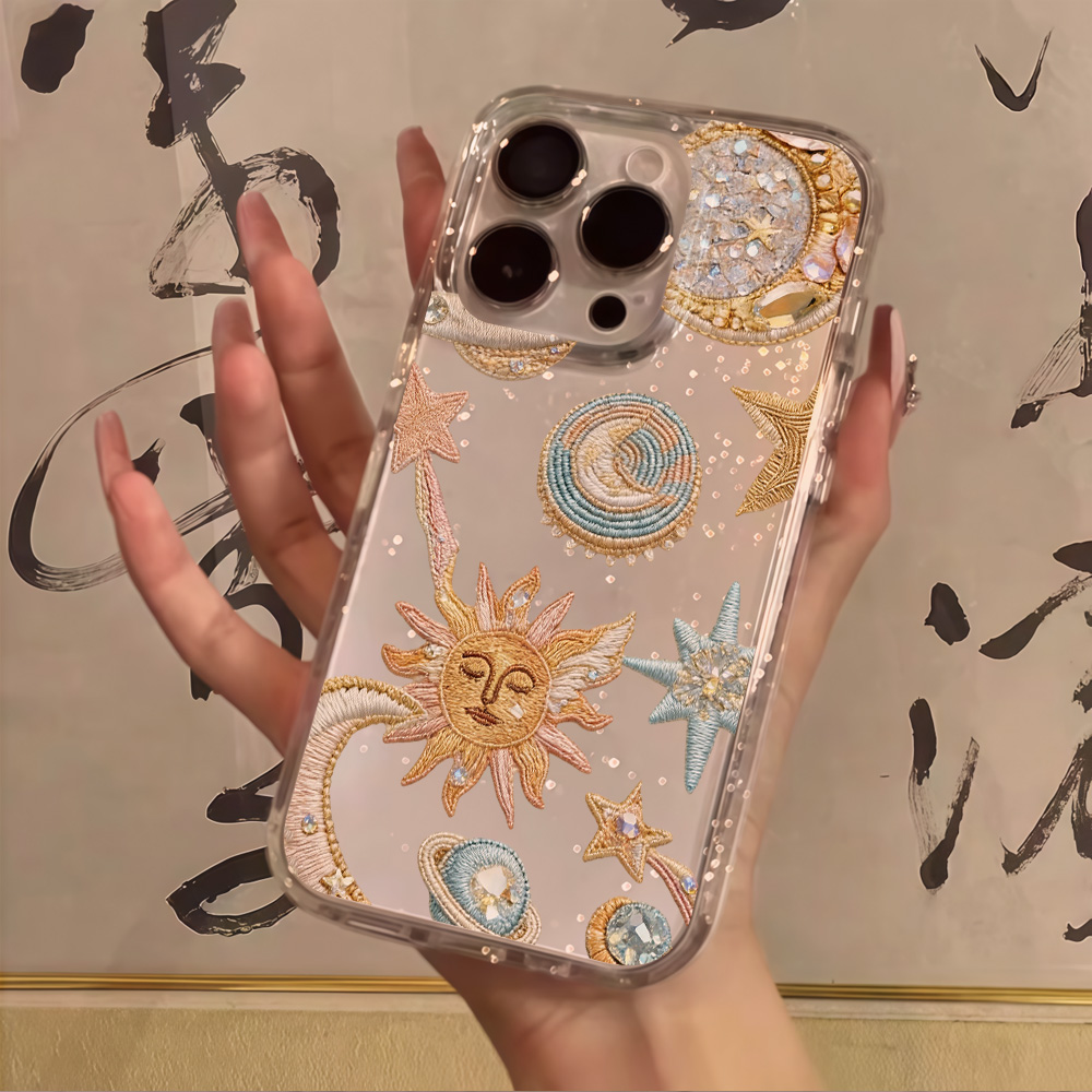 Clear Shockproof Bumper Case - Kreatywne etui na telefon z motywem