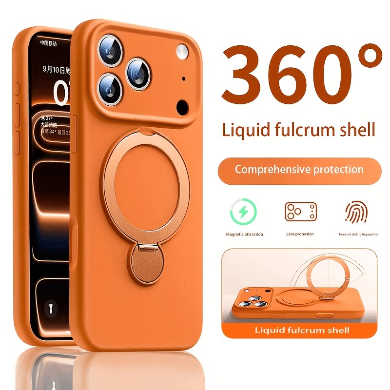 Liquid Silicone Magnetic Phone Case - Etui na telefon z płynnym silikonem