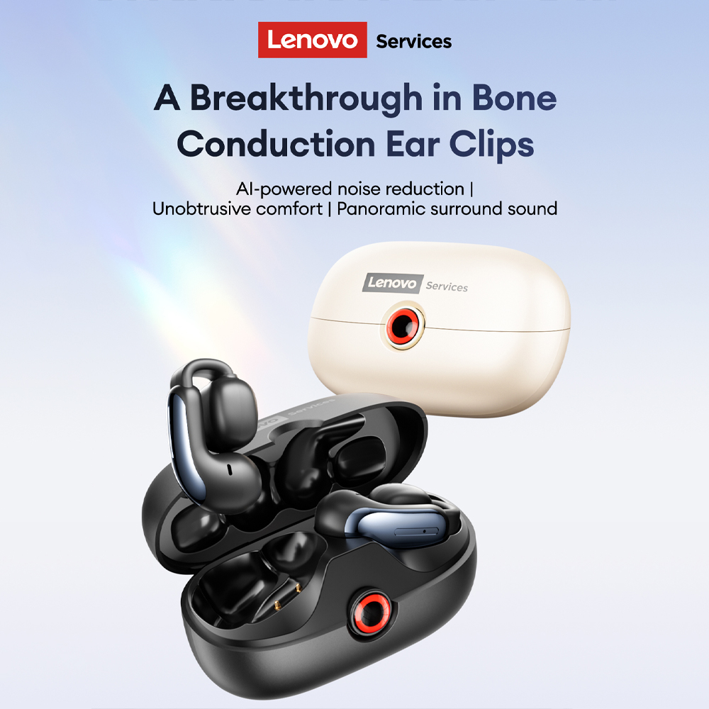 Earphones - Słuchawki Lenovo LES-108 z przewodnictwem kostnym,