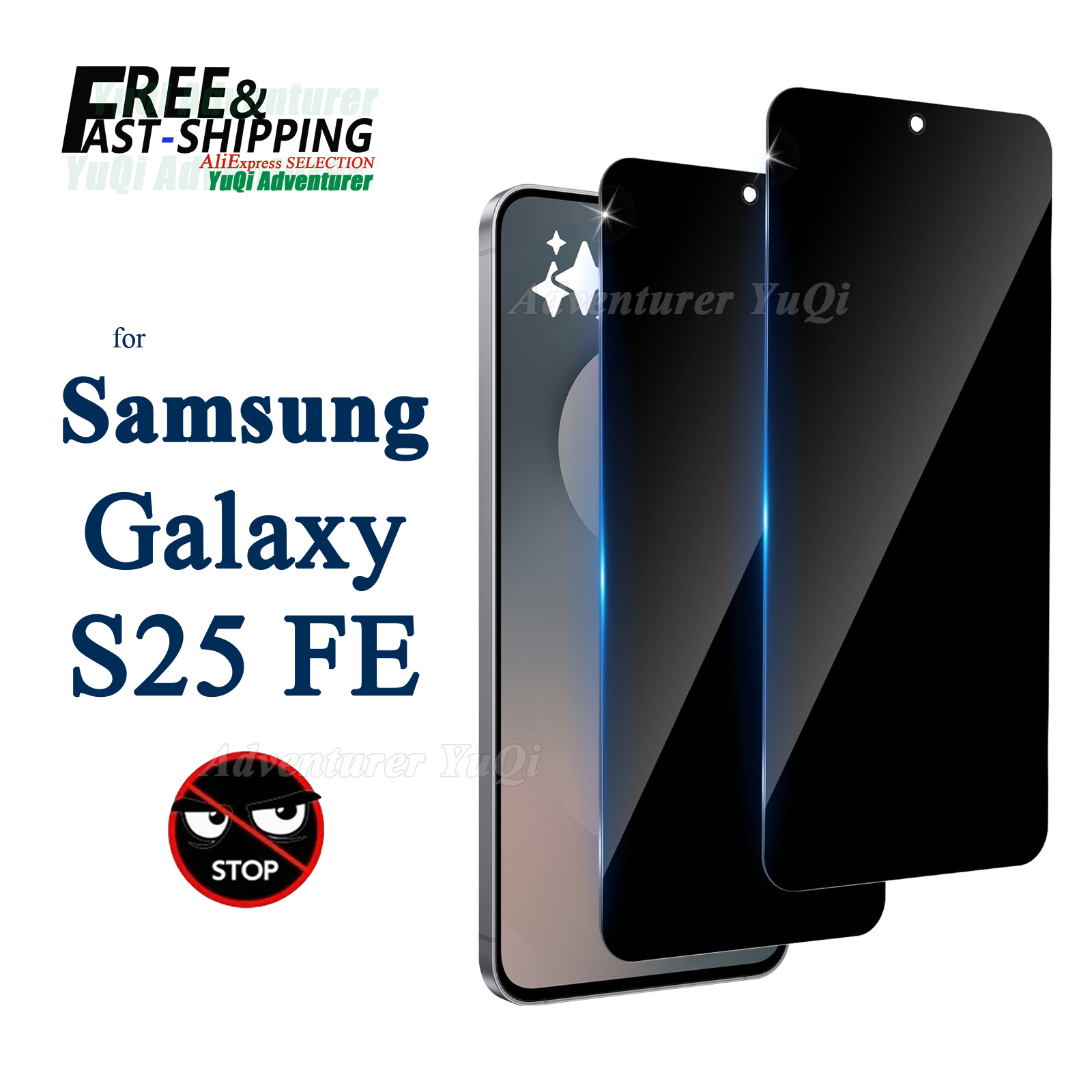 Anti Spy Privacy Glass Case - Folia Ochronna Anti-Spy do Samsung Galaxy