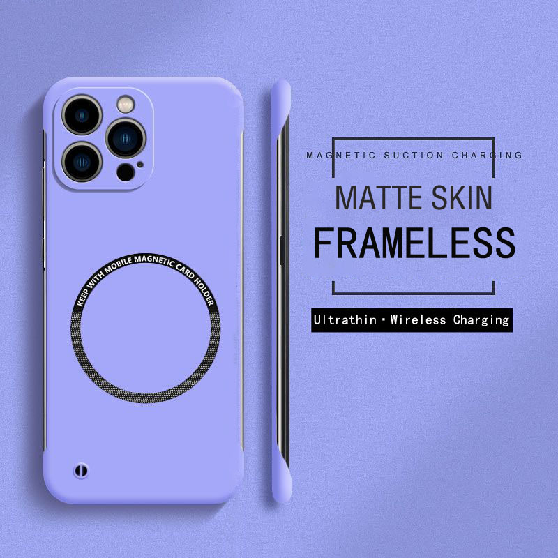 Matte Hard Pc Back Case - Magnetyczne etui bez ramki Ultra Slim