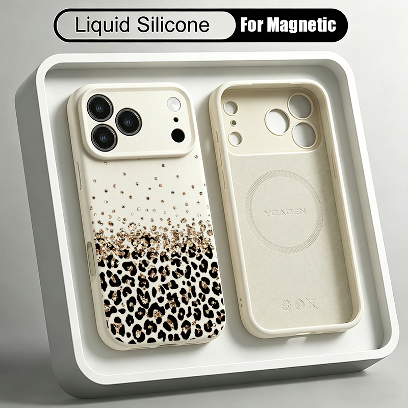 Liquid Silicone Magnetic Phone Case - Miękkie etui silikonowe z magnesem do