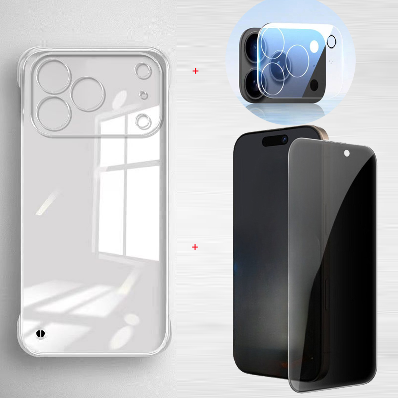 Anti Spy Privacy Glass Case - Ochraniacze ekranu zapewniające prywatność do iPhone