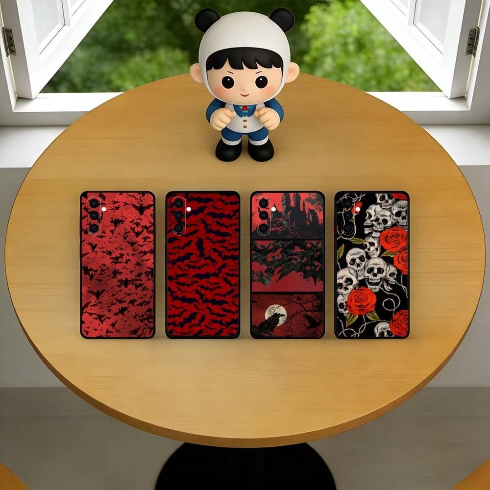 Vintage Floral Pattern Soft Case - Etui na telefon z modnym wzorem