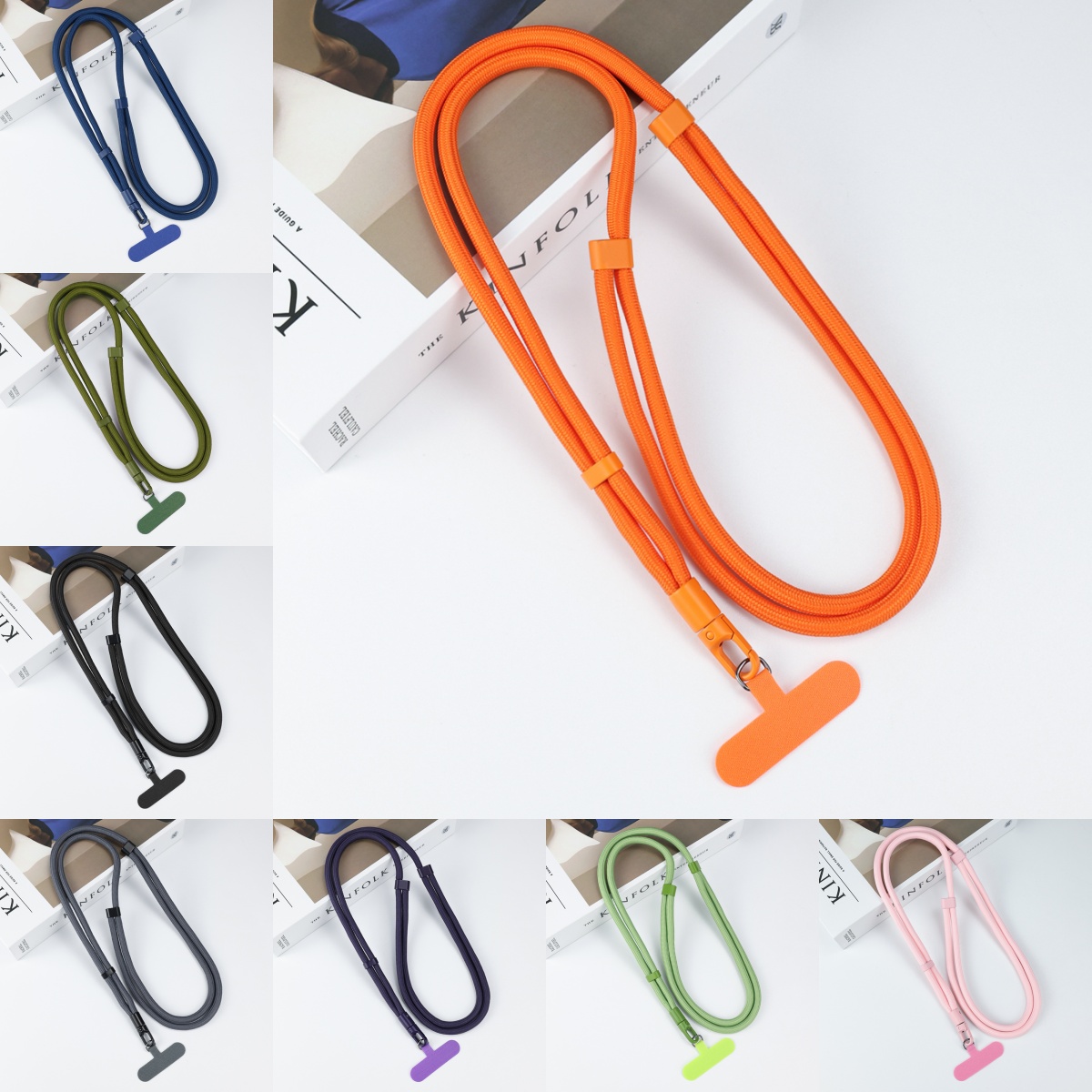 Crossbody Lanyard Neck Strap Case - Uniwersalna smycz do telefonu z klipsem,
