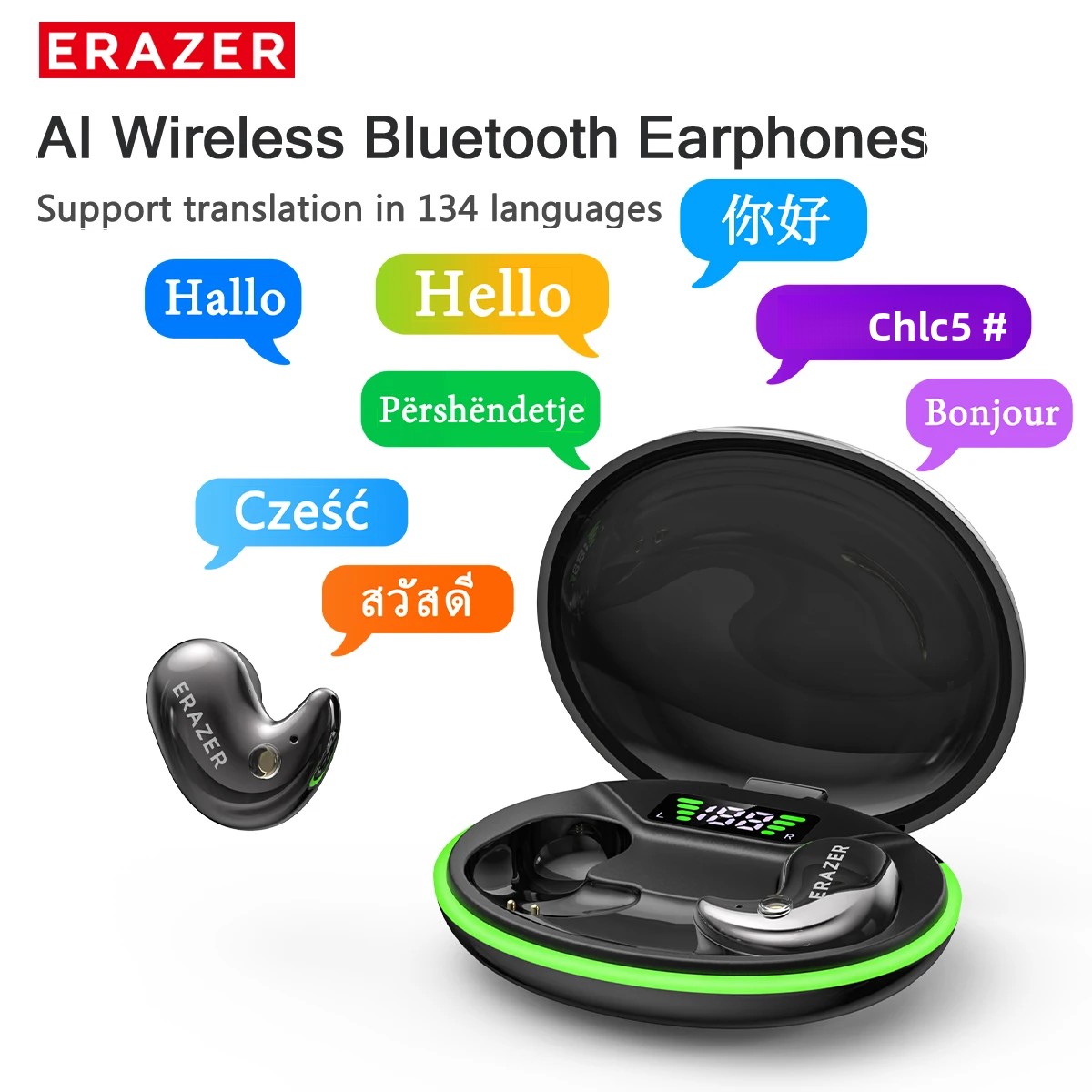 Earphones - Słuchawki douszne Bluetooth EARZER XF58 z
