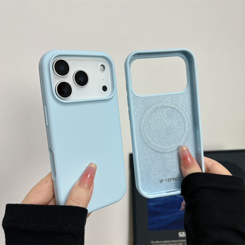 Liquid Silicone Magnetic Phone Case - Magnetyczne etui silikonowe z płynnym silikonem