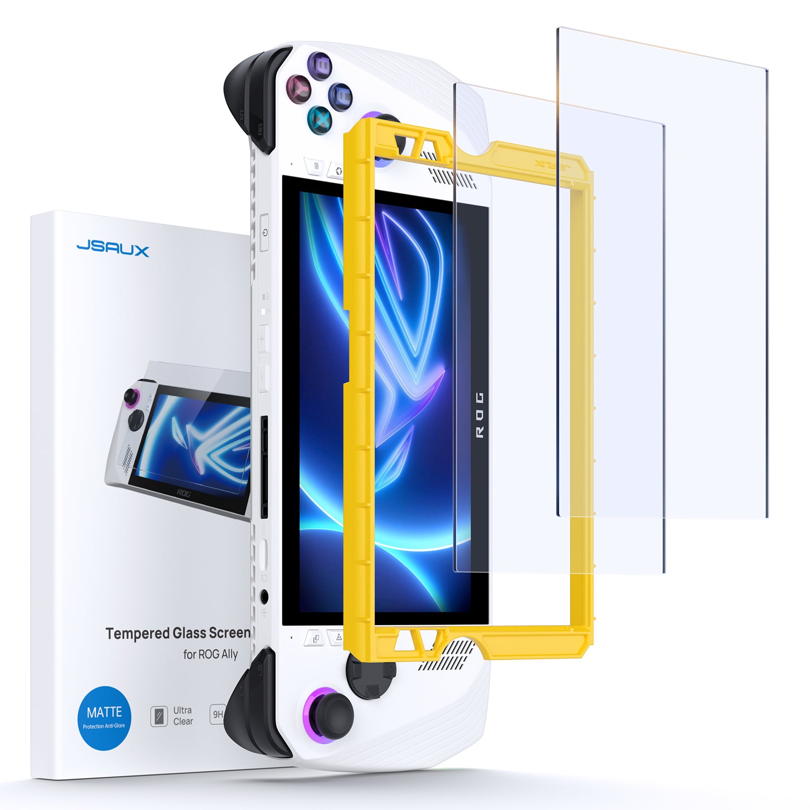 Matte Anti Glare Screen Protector - Ochraniacz przeciwodblaskowy ROG Ally, matowy, przeciwodblaskowy