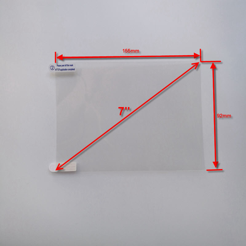 Matte Anti Glare Screen Protector - 5 szt. Uniwersalna, miękka, przezroczysta, matowa