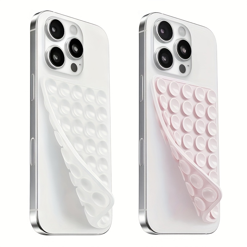 Phone Stands - 2 szt. Dwustronne silikonowe przyssawki do