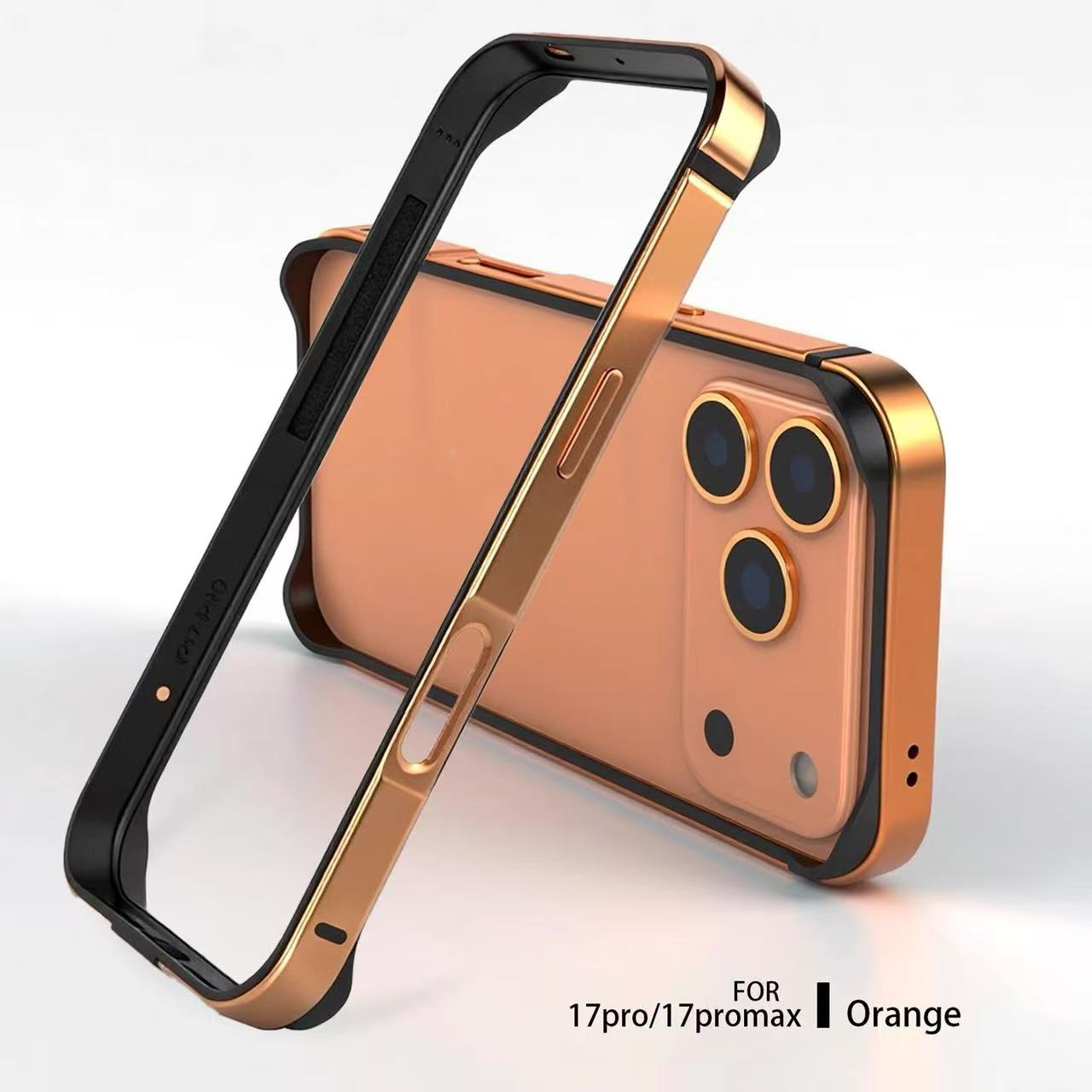 Metal Bumper Aluminum Frame Case - Luksusowe metalowe etui z bumperem do