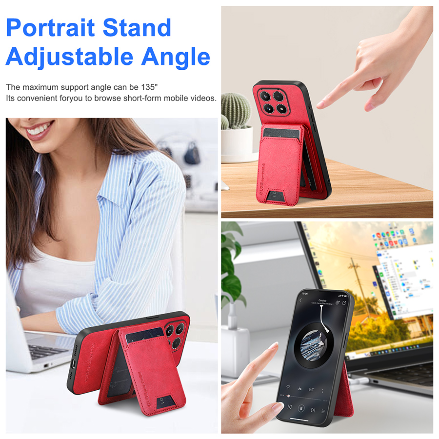 Etui na telefon Xiaomi 17 z po – Leather Wallet Card Holder Phone Cover recenzja i cena