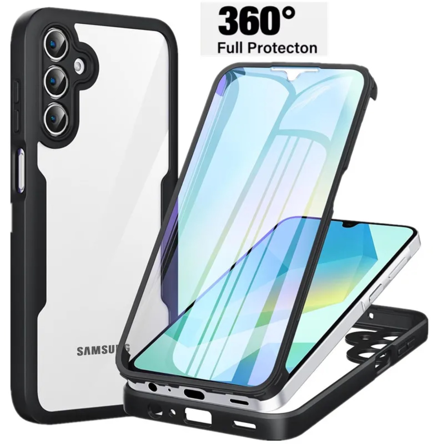 Wytrzymały przezroczysty 360 ° – Heavy Duty 360 Full Body Protective Case recenzja i cena