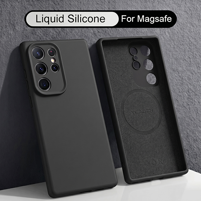 Miękkie etui z płynnego siliko – Liquid Silicone Magnetic Phone Case recenzja i cena