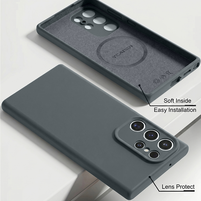Miękkie etui z płynnego siliko – Liquid Silicone Magnetic Phone Case recenzja i cena