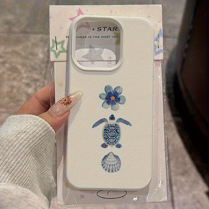 Białe etui na telefon z tekstu – Vintage Floral Pattern Soft Case recenzja i cena