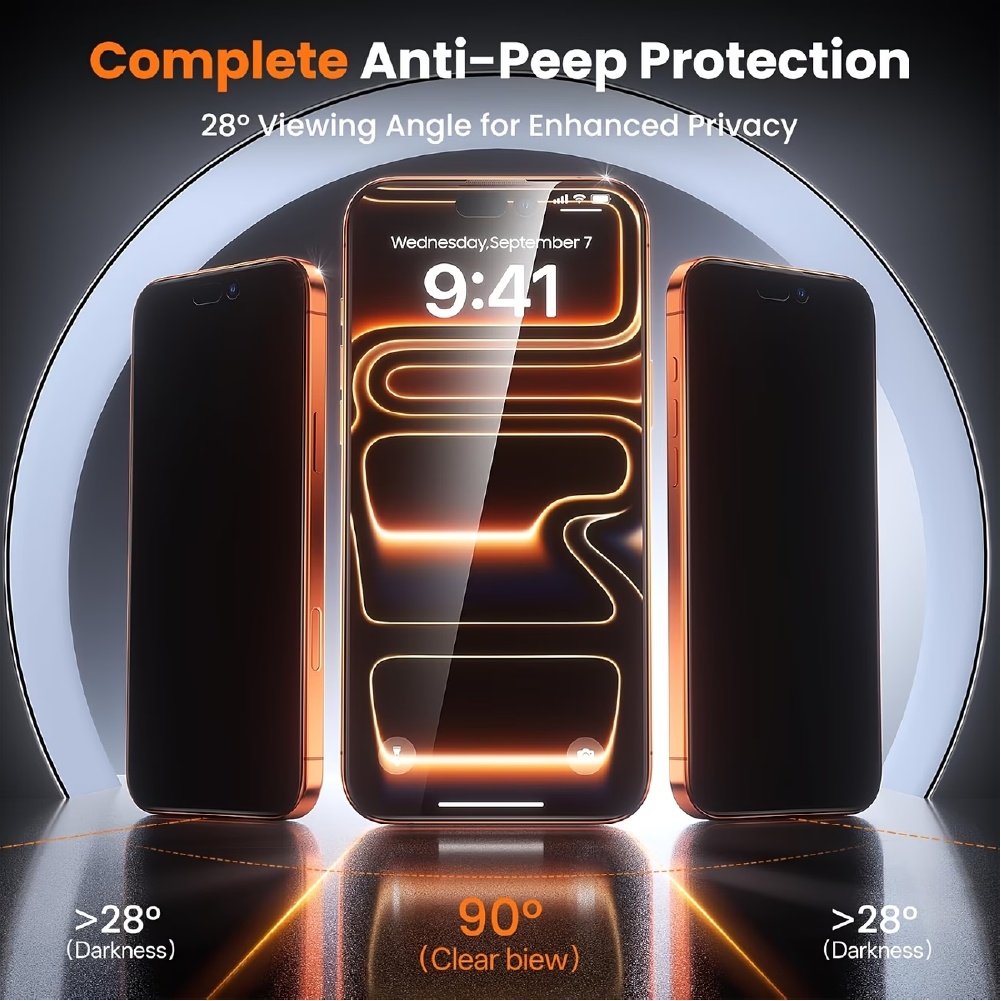 [Zestaw 5 szt.] 3 szt. szkła h – Anti Spy Privacy Glass Case recenzja i cena