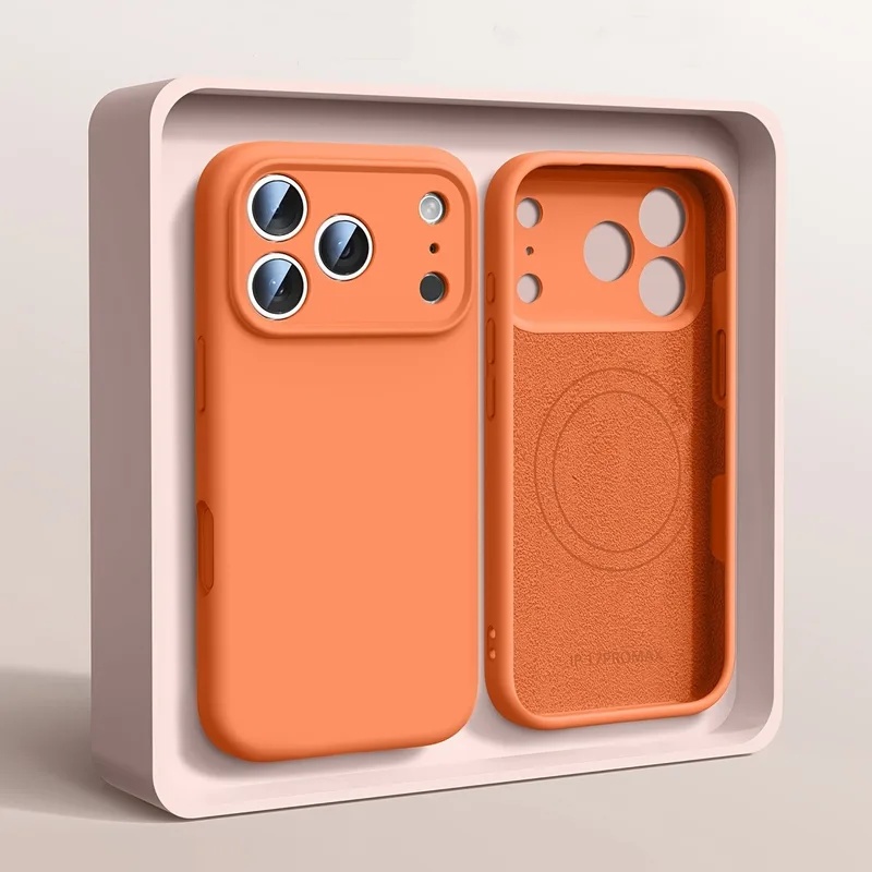 Magnetyczne oryginalne etui z  – Liquid Silicone Magnetic Phone Case recenzja i cena