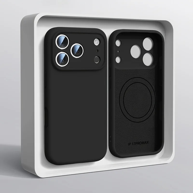 Magnetyczne oryginalne etui z  – Liquid Silicone Magnetic Phone Case recenzja i cena