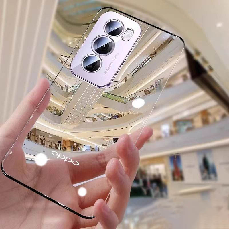 Dla Oppo Reno12 Pro chiny bezr – Ultra Thin Frameless Phone Cover recenzja i cena