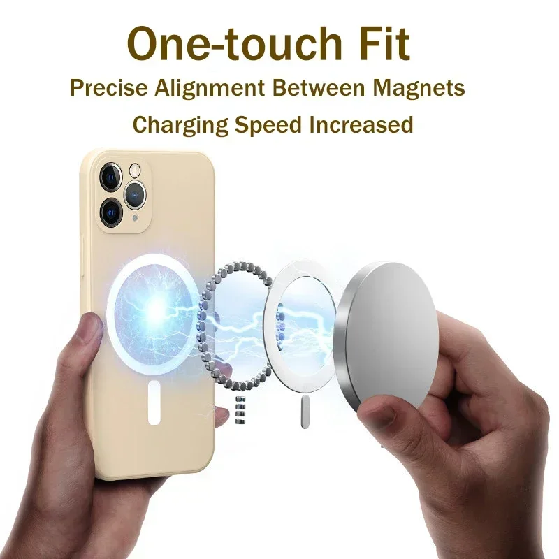 Etui z płynnego silikonu do iP – Liquid Silicone Magnetic Phone Case recenzja i cena