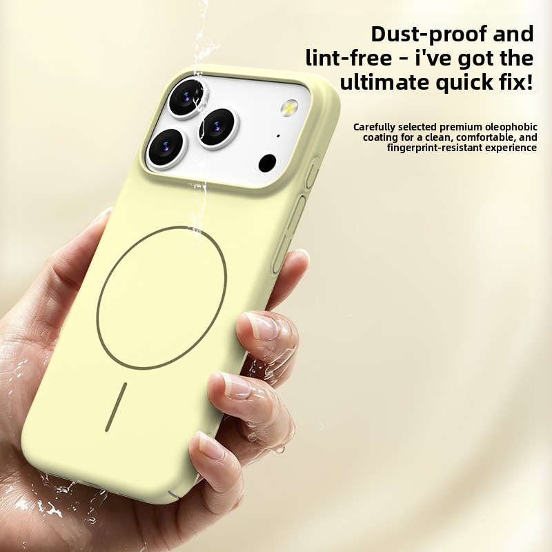 Matowe, miękkie etui z płynneg – Liquid Silicone Magnetic Phone Case recenzja i cena