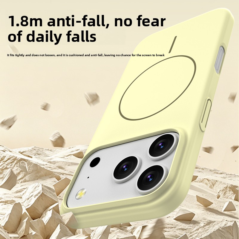 Matowe, miękkie etui z płynneg – Liquid Silicone Magnetic Phone Case recenzja i cena
