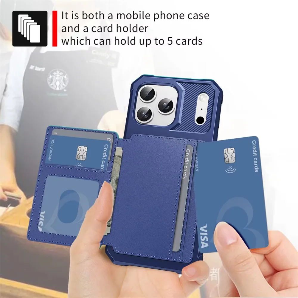 Etui-portfel na telefon z uchw – Leather Wallet Card Holder Phone Cover recenzja i cena