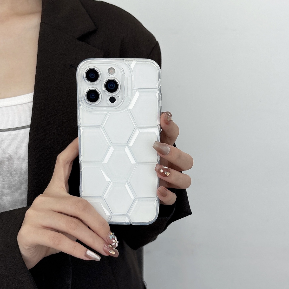 Etui na telefon Honeycomb Geom – Clear Shockproof Bumper Case recenzja i cena