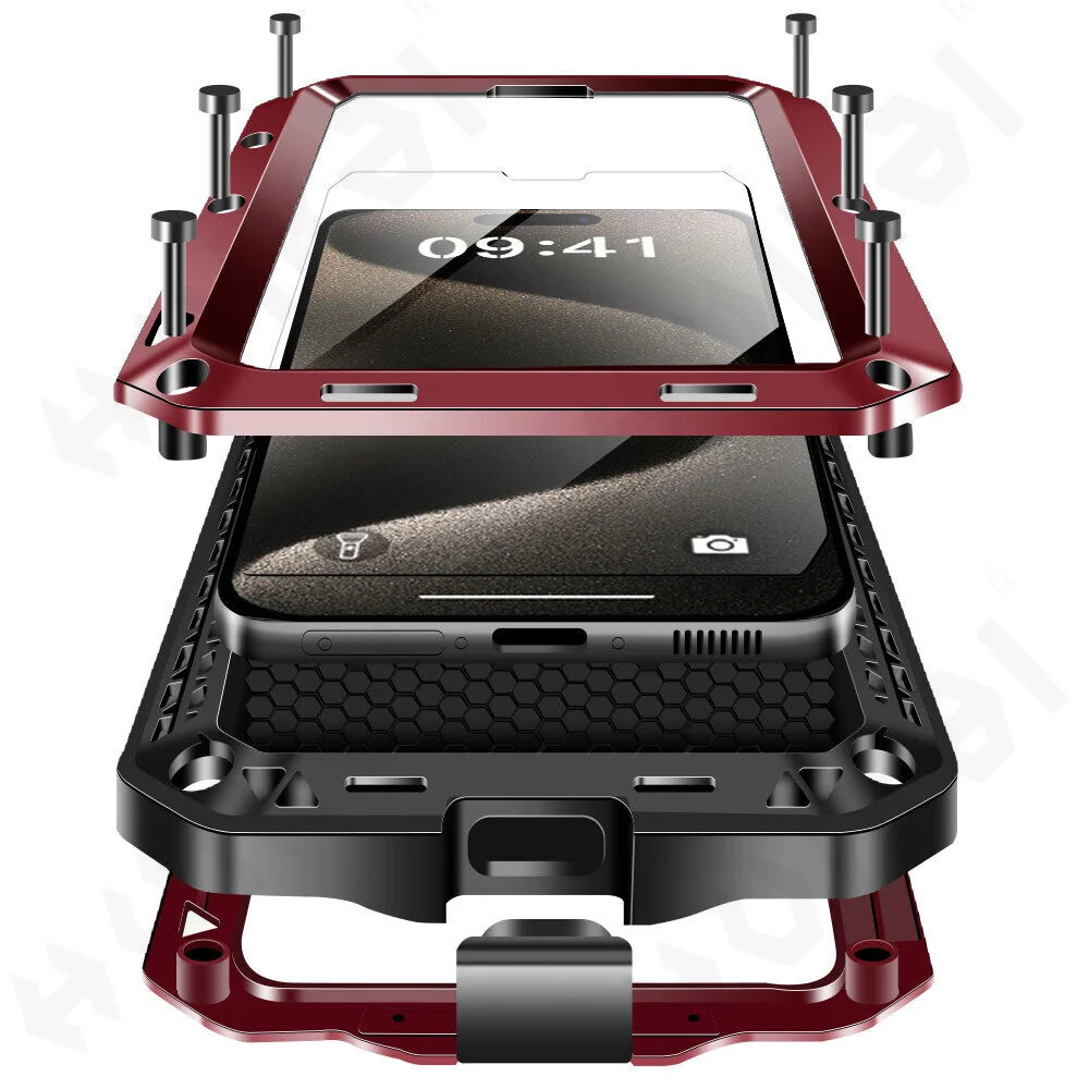 Etui na iPhone'a 16 15 14 13 1 – Heavy Duty 360 Full Body Protective Case recenzja i cena