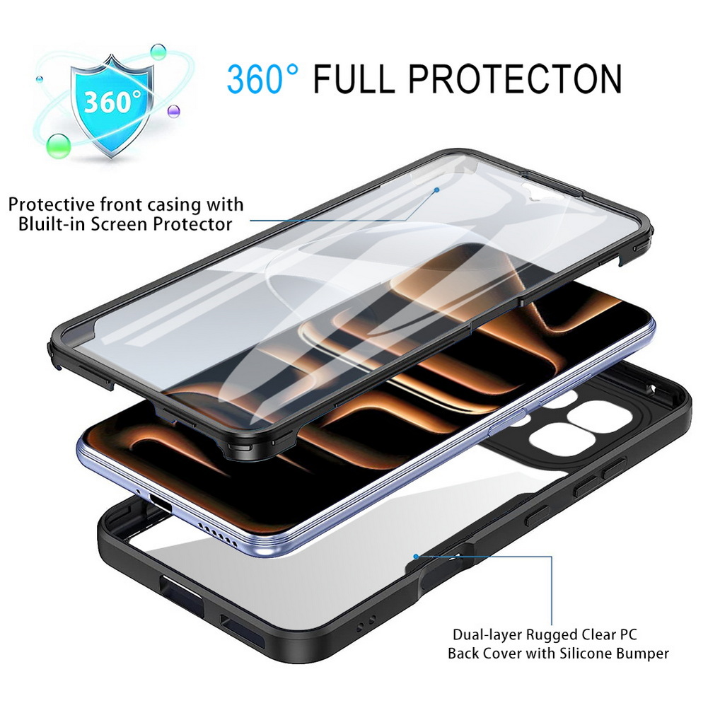 Luksusowy Przezroczysty Ochron – Heavy Duty 360 Full Body Protective Case recenzja i cena