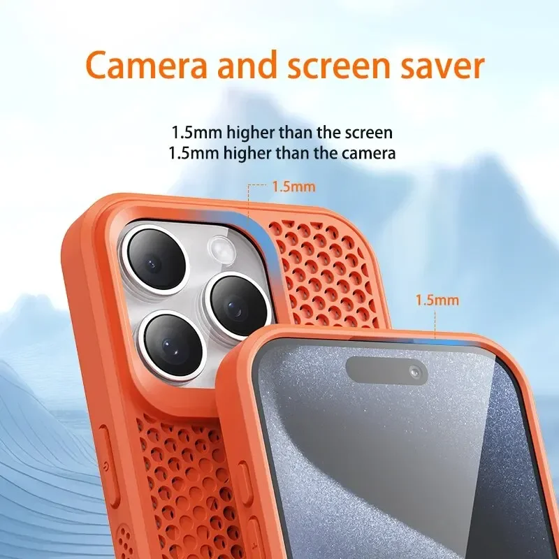 Chłodząca osłona odprowadzając – Heat Dissipation Mesh Breathable Case recenzja i cena