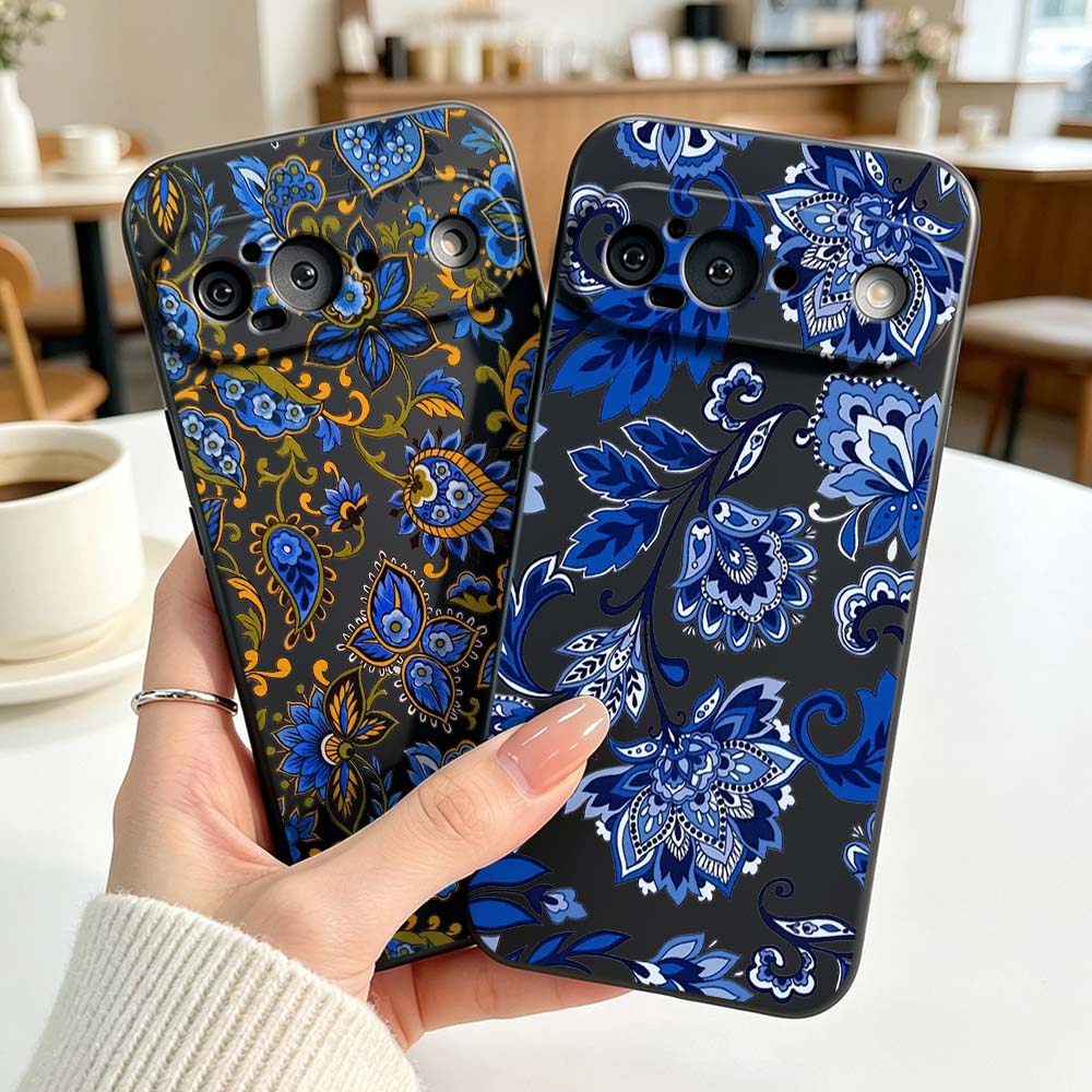 Silikonowe etui z kwiatowym wz – Vintage Floral Pattern Soft Case recenzja i cena