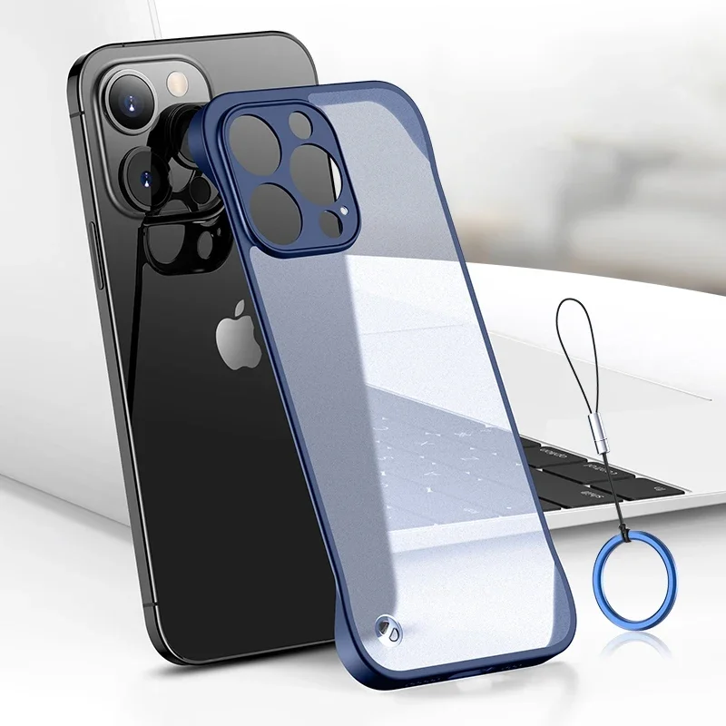 Dla Iphone 16 15 14 Pro Max Ul – Ultra Thin Frameless Phone Cover recenzja i cena